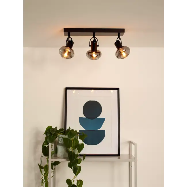MADEE - Spot de plafond - 3xE14 - Noir - 17993/03/30