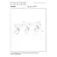 MADEE - Spot de plafond - 3xE14 - Noir - 17993/03/30
