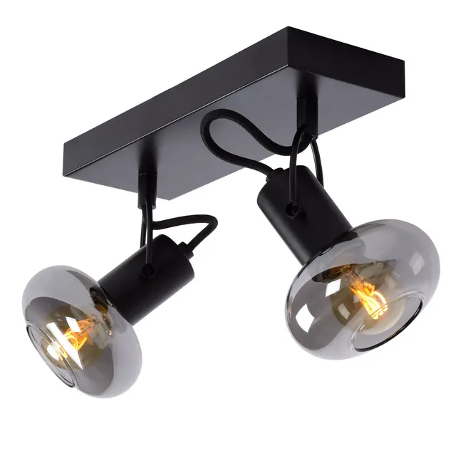 MADEE - Ceiling spotlight - 2xE14 - Black - 17993/02/30