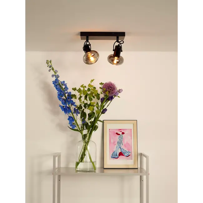 MADEE - Ceiling spotlight - 2xE14 - Black - 17993/02/30