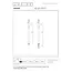 IBAMBA - Lampadaire - LED - 2x6W 3000K - IP65 - Noir - 15850/10/30