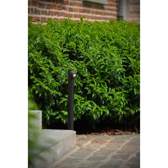 IBAMBA - Sokkellamp - LED - 1x6W 3000K - IP65 - Zwart - 15850/05/30