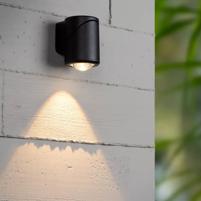 ERIN - Wall spot / Wall lamp Indoor/Outdoor - LED - 1x5W 2700K - IP65 - Black - 15820/05/30