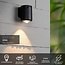 ERIN - Spot mural / Applique murale intérieur/extérieur - LED - 1x5W 2700K - IP65 - Noir - 15820/05/30