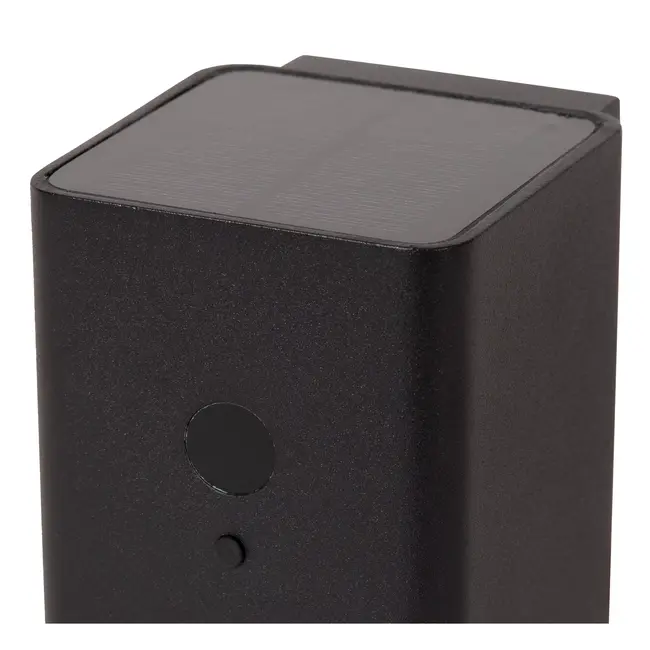 RAMIN - Applique - Solaire - LED Dimb. - 1x1W 2850K/3150K - IP54 - Capteur jour/nuit - Noir - 15818/01/30