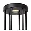JACKSON - Sokkellamp - Zonne-energie - Ø 16 cm - LED Dim to warm - 1x2W 2850K/3150K - IP65 - Dag/nacht sensor - Zwart - 15812/02/30