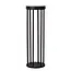 JACKSON - Sokkellamp - Zonne-energie - Ø 16 cm - LED Dim to warm - 1x2W 2850K/3150K - IP65 - Dag/nacht sensor - Zwart - 15812/02/30