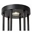 JACKSON - Sokkellamp - Zonne-energie - Ø 16 cm - LED Dim to warm - 1x2W 2850K/3150K - IP54 - Dag/nacht sensor - Zwart - 15811/02/30