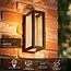 NARVIK - Applique murale intérieure/extérieure - LED - 1x9,2W 3000K - IP65 - Noir - 15809/09/30