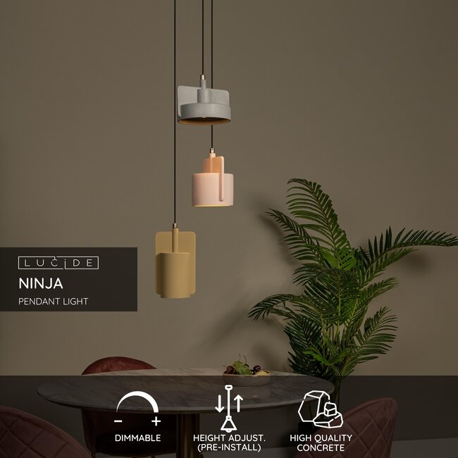 NINJA - Suspension - 3xE27 - Multicolore - 44415/03/99