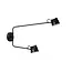 MILNE - Applique - LED Dimb. - 2x8W 2700K - Noir - 44216/12/30