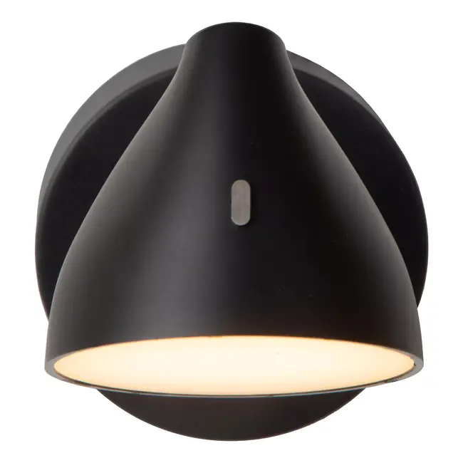 MILNE - Wandlamp - LED Dimb. - 1x8W 2700K - Zwart - 44216/08/30