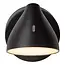 MILNE - Wandlamp - LED Dimb. - 1x8W 2700K - Zwart - 44216/08/30