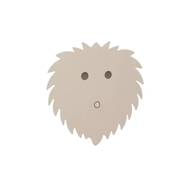 CHARLIE - Wall lamp Children's room - LED Dimb. - 1x7W 2700K - Beige - 44204/08/38