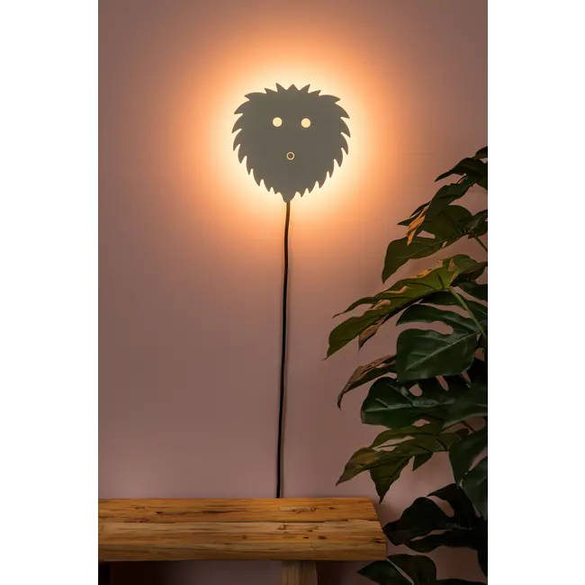 CHARLIE - Wandlamp Kinderkamer - LED Dimb. - 1x7W 2700K - Beige - 44204/08/38