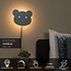 CHARLIE - Wandlamp Kinderkamer - LED Dimb. - 1x7W 2700K - Blauw - 44204/08/35