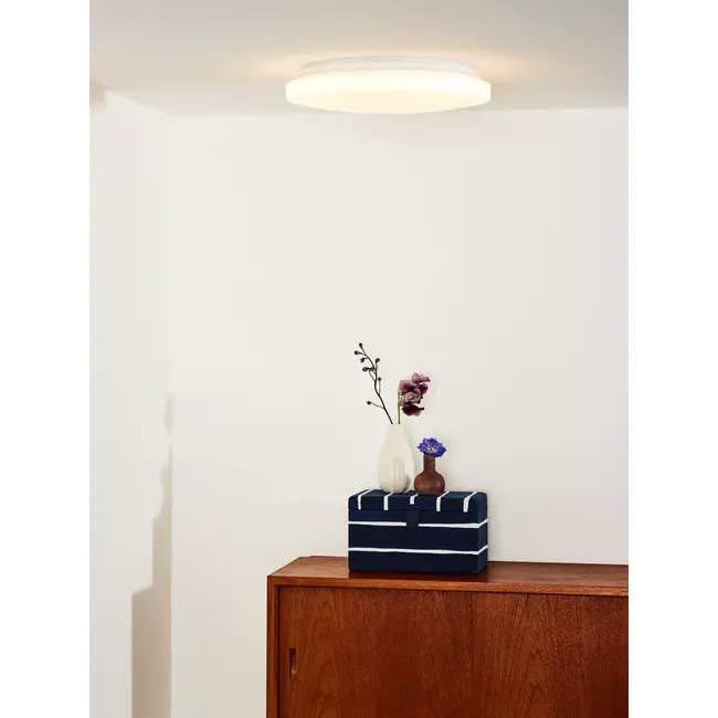 OTIS - Plafonnier - Ø 34 cm - LED - 1x24W 3000K - Opale - 79199/26/61