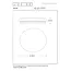 OTIS - Ceiling lamp - Ø 39 cm - LED - 1x32W 3000K - Opal - 79199/32/61