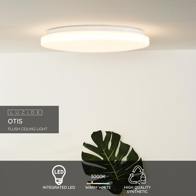 OTIS - Ceiling lamp - Ø 39 cm - LED - 1x32W 3000K - Opal - 79199/32/61
