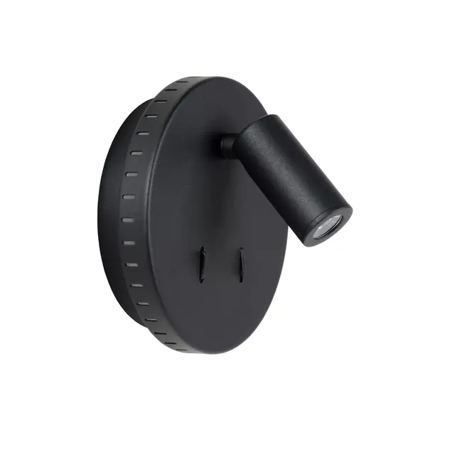 BENTJER - Bedside lamp / Wall lamp - Ø 14 cm - LED - 3000K - Black - 79201/09/30