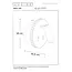 BENTJER - Bedside lamp / Wall lamp - Ø 14 cm - LED - 3000K - Black - 79201/09/30
