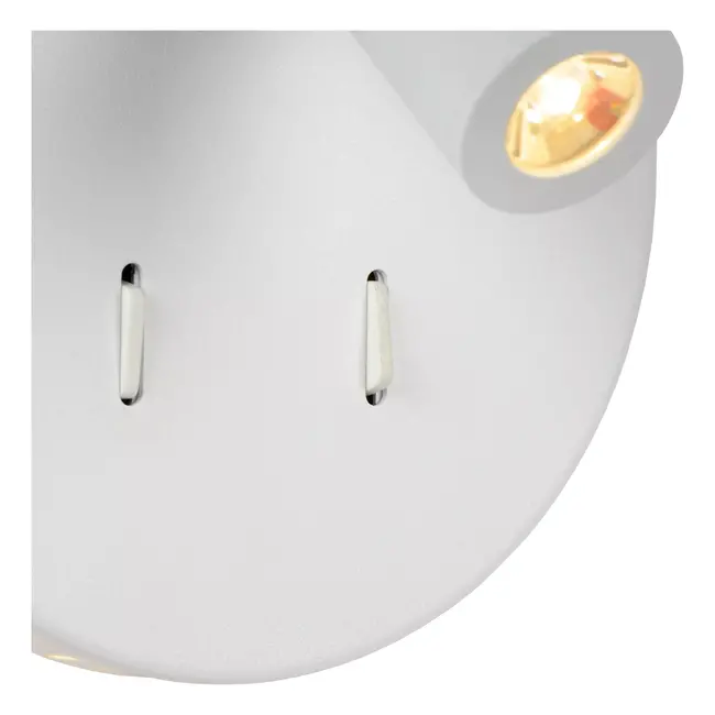 BENTJER - Bedlamp / Wandlamp - Ø 14 cm - LED - 3000K - Wit - 79201/09/31