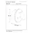 BENTJER - Bedside lamp / Wall lamp - Ø 14 cm - LED - 3000K - White - 79201/09/31