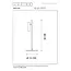PHILON - Lampe de bureau - Ø 13 cm - LED Dimb. - 1x4,5W 3000K - Noir - 79581/05/30
