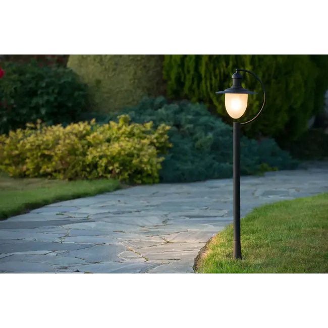 ARUBA - Lamppost - Ø 25 cm - 1xE27 - IP44 - Black - 11873/01/30