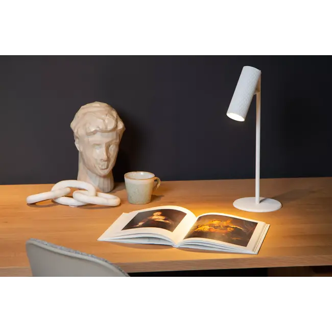 CLUBS - Lampe de bureau - 1xGU10 - Blanc - 09539/01/31