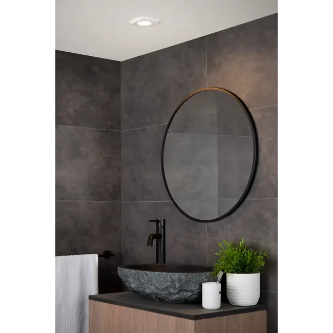 ZIVA - Recessed spotlight Bathroom - 1xGU10 - IP44 - White - 09924/01/31
