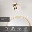 NIGEL - Spot de plafond - LED Dim to warm - GU10 - 1x5W 2200K/3000K - Or mat / Laiton - 09929/05/02