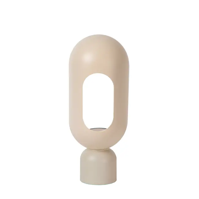 BARRIS - Table lamp - 1xE27 - Taupe - 05549/01/41