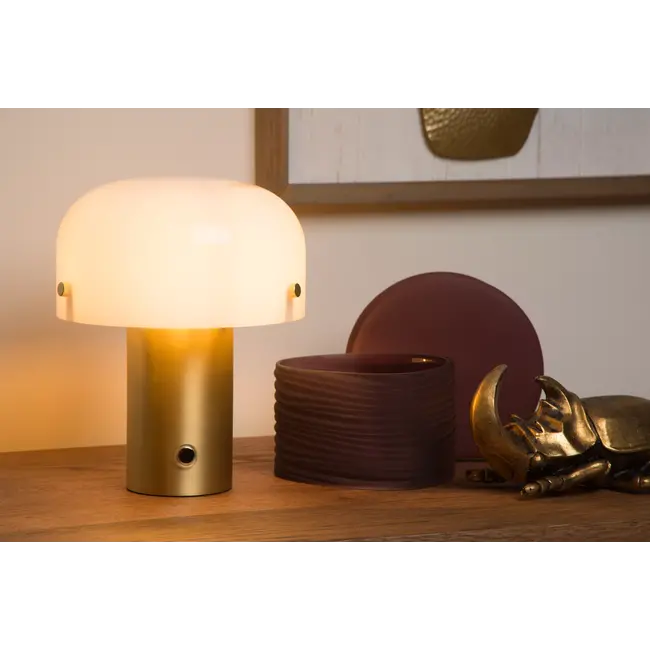 TIMON - Table lamp - 1xE14 - Matt Gold / Brass - 05538/01/02