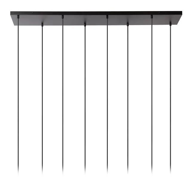 CHAYANNE - Hanglamp - 8xE14 - Zwart - 05446/08/30