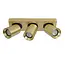 NIGEL - Spot de plafond - LED Dim to warm - GU10 - 3x5W 2200K/3000K - Or mat / Laiton - 09929/15/02