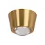 RIGON - Plafonnier - Ø 9 cm - LED - 1x7W 3000K - Or Mat / Laiton - 04116/06/02