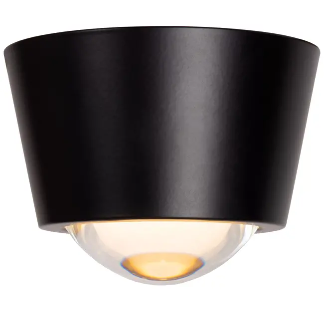 RIGON - Ceiling lamp - Ø 9 cm - LED - 1x6W 3000K - Black - 04116/06/30