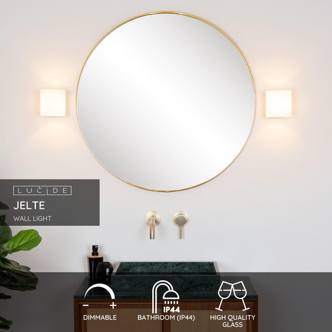 JELTE - Applique Salle de Bain - 1xG9 - IP44 - Noir - 04203/01/30