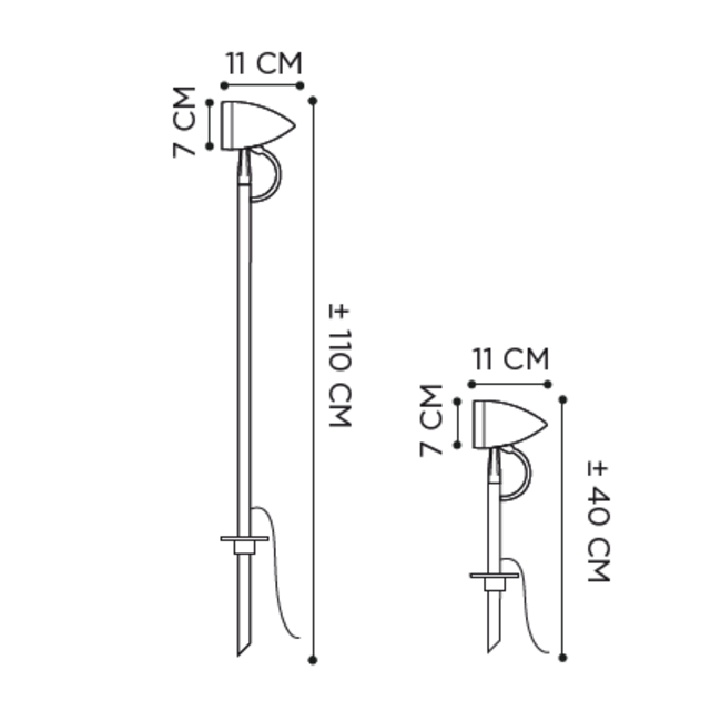 Bullet aiming spot - GU10