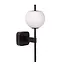 ELDA - Applique Salle de bain - 1xG9 - IP44 - Noir - 04215/01/30