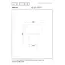 BIRTLE - Lampe de table - 1xE14 - Opale - 05550/20/61