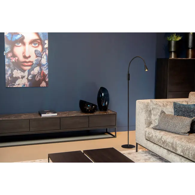 ZOZY - Lampe de lecture - LED 3 StepDim - 1x4W 3000K - Noir - 18756/03/30