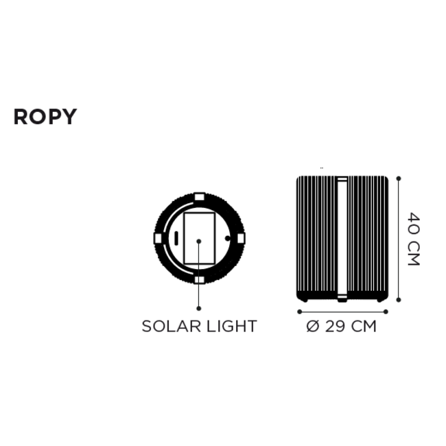Lampe solaire ROPY 40