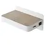 ATKIN - Bedside lamp / Wall lamp - LED - 1x6W 3000K - With USB charging point - White - 77280/05/31
