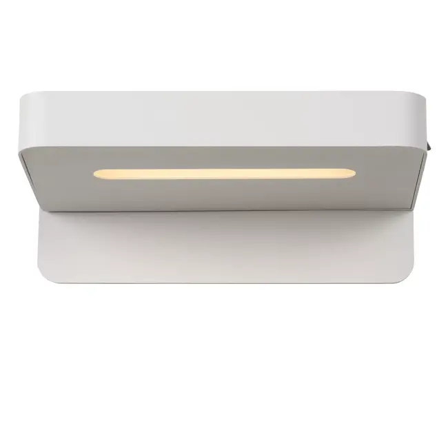 ATKIN - Bedside lamp / Wall lamp - LED - 1x6W 3000K - With USB charging point - White - 77280/05/31