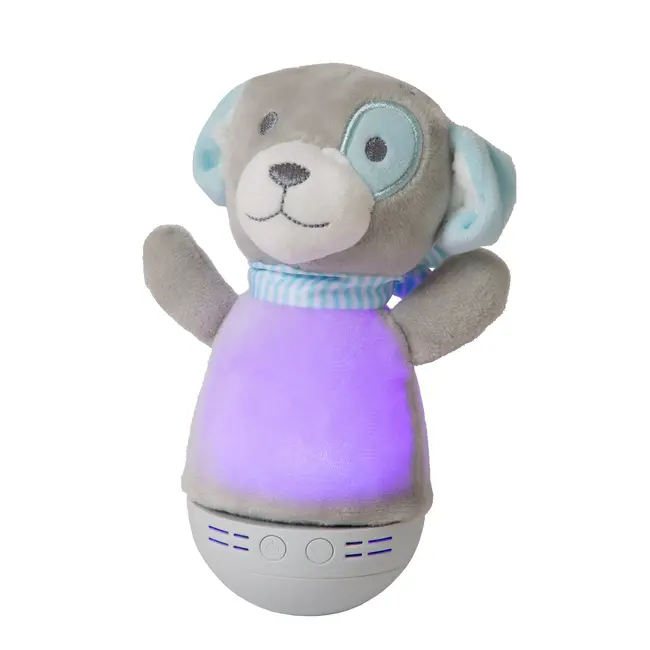 DOLLY - Table lamp Children's room - Batteries - LED - 1x3W 2700K - With music function - Gray - 77500/01/36