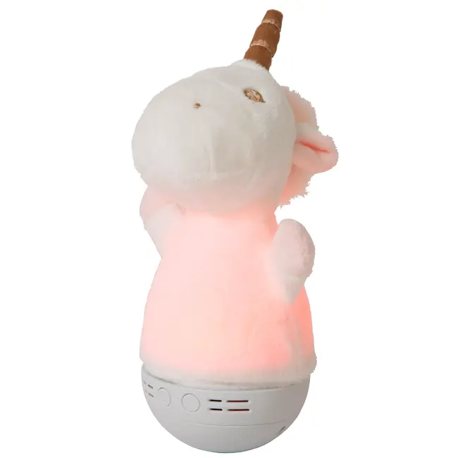 DOLLY - Lampe de table Chambre d'enfant - Piles - LED - 1x3W 2700K - Avec fonction musicale - Blanc - 77500/01/31