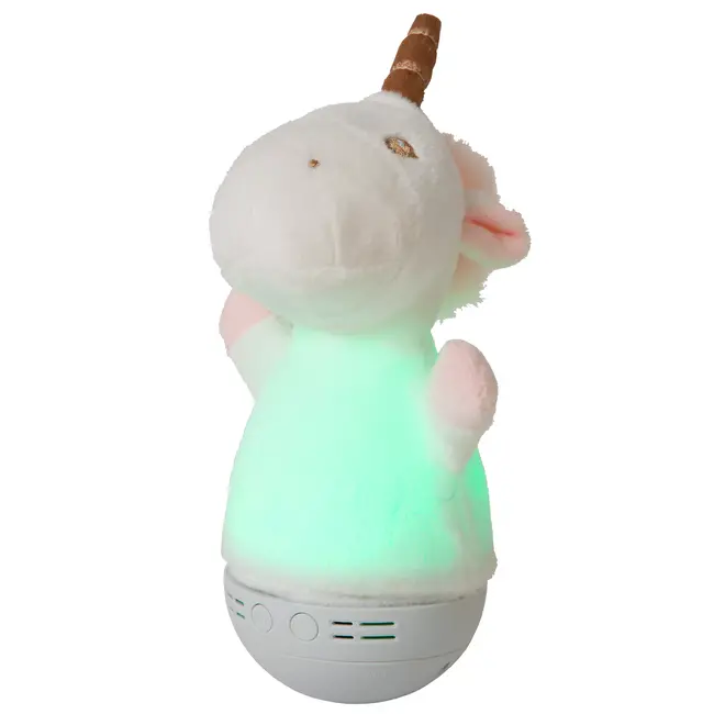 DOLLY - Tafellamp Kinderkamer - Batterijen - LED - 1x3W 2700K - Met muziekfunctie - Wit - 77500/01/31