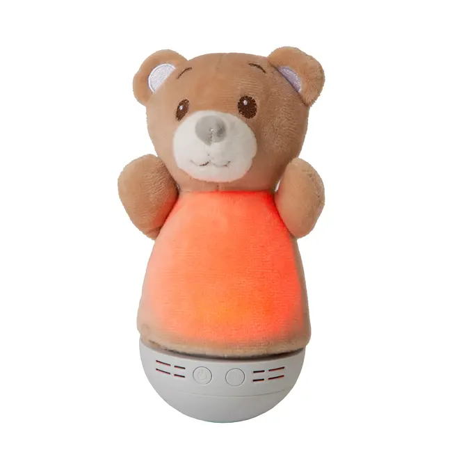 DOLLY - Table lamp Children's room - Batteries - LED - 1x3W 2700K - With music function - Brown - 77500/01/43